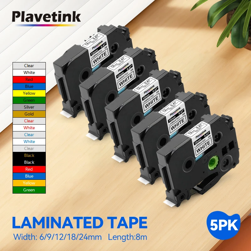 5Pcs Laminated Labe…