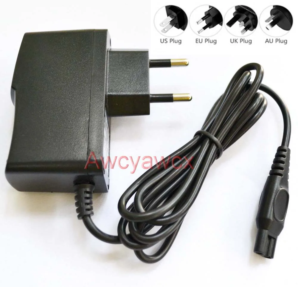 AC Power Adapter DC 15V 360mA 5.4W Charger for PHILIPS Norelco Shaver HQ8505 HQ8500 HS8020 HQ8875 HQ6 HQ7 S20 PT920 US EU UK AU