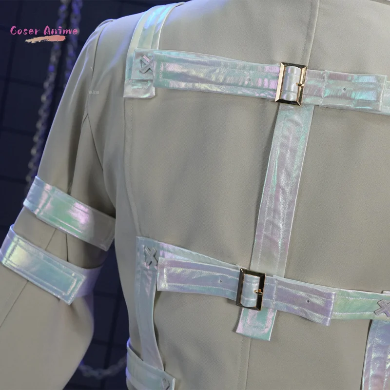 Identity V Lucky Guy Costume Cosplay Incontannato Ray X Uniforme Halloween Carnevale Festa Natale Gioca a Ruolo Abbigliamento Abbigliamento