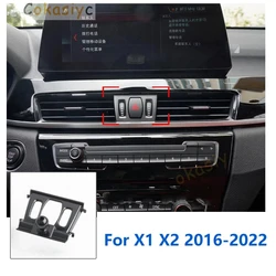 Car Phone Holder Mounts Special For BMW X1 X2 F39 F47 F48 F49 GPS Supporting Fixed Bracket Base 17mm Accessories 2012-2022
