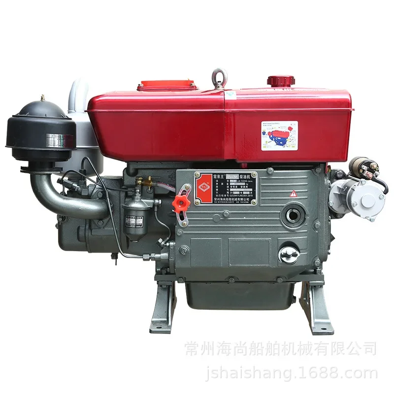 

Changzhou -Einzylinder-Wassergekühlter Motor ZS1100/ZS1105, 15 PS/18 PS, landwirtschaftliche Maschinen