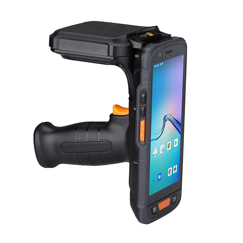 Handheld PDA barcode scanner mobile computer data collector inventory management rugged PDA with 125Khz 134Khz RFID readerV9000