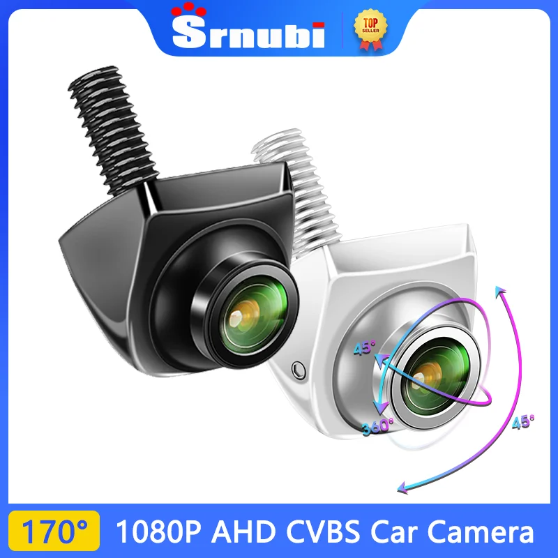 

Srnubi AHD 1920x1080P Car Rear View Camera 170° Fisheye Golden Lens Full HD Night Vision Vehicle Reversing Front Cameras