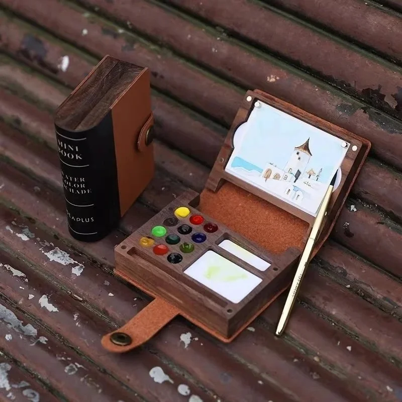 Watercolor Brush Pen - Set da Viaggio Portatile con Scatola