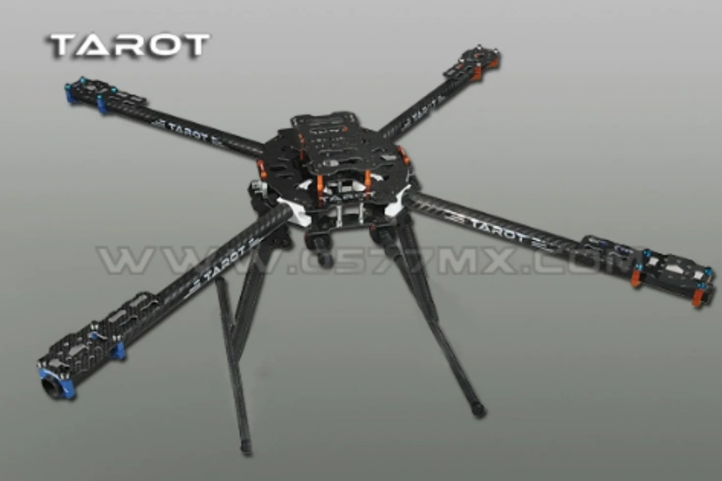 Tarot Iron 650 Full Folding Quadcopter FPV in fibra di carbonio