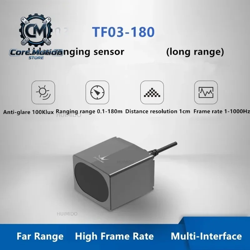 IP67 Single Point Distance Sensor TF03-180 Lidar 180m 100m Distance Lidar