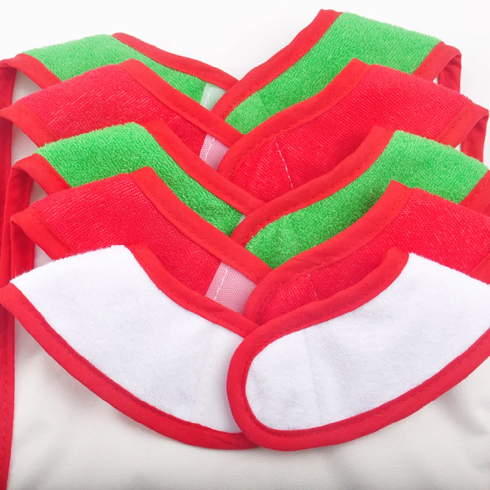 

1pcs Baby Bibs Soft Fabric Waterproof Feeding Drool Towel For Newborn Infants Lunch Saliva Protector Simple Bib Children