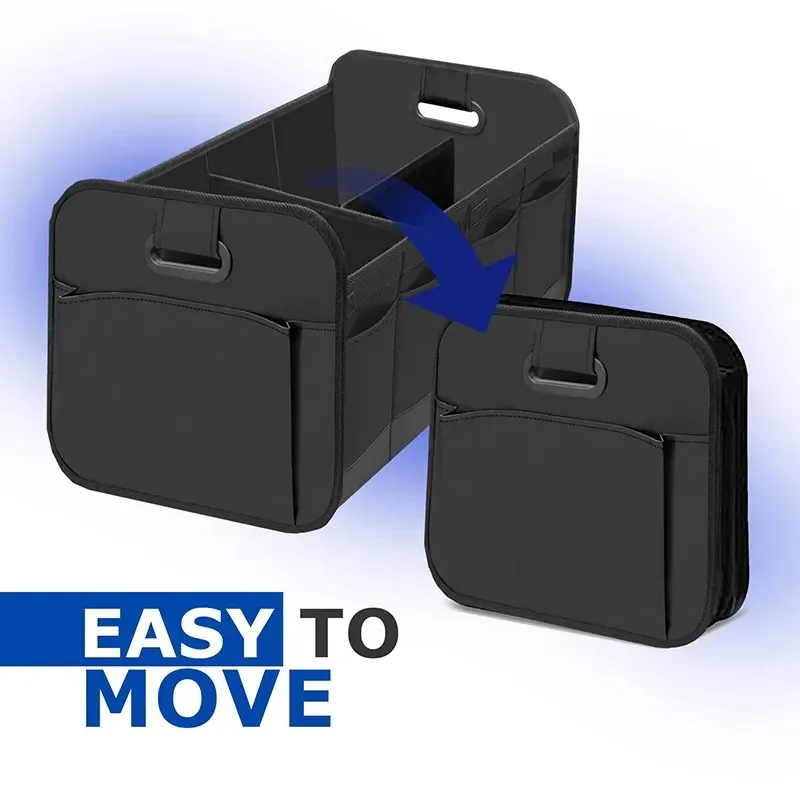 

Car Storage Capacity Box Trunk Storage Box Oxford Cloth Storage Box Large Capacity Foldable Storage Capacity Large Storage