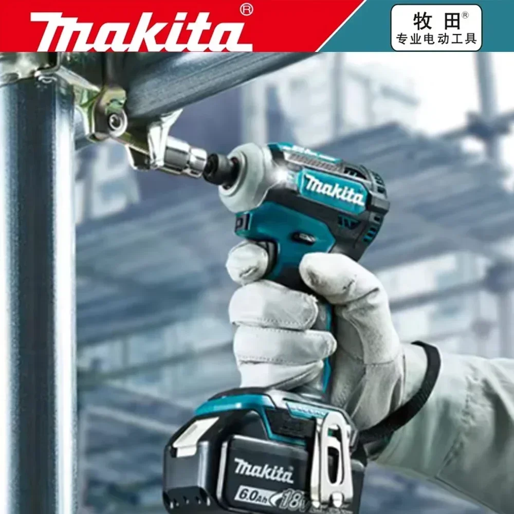 

Makita DTD171 Screwdriver Impact Screwdriver Set Household Electric Screwdriver Electric Hand Drill,Makita 18V 6Ah battery