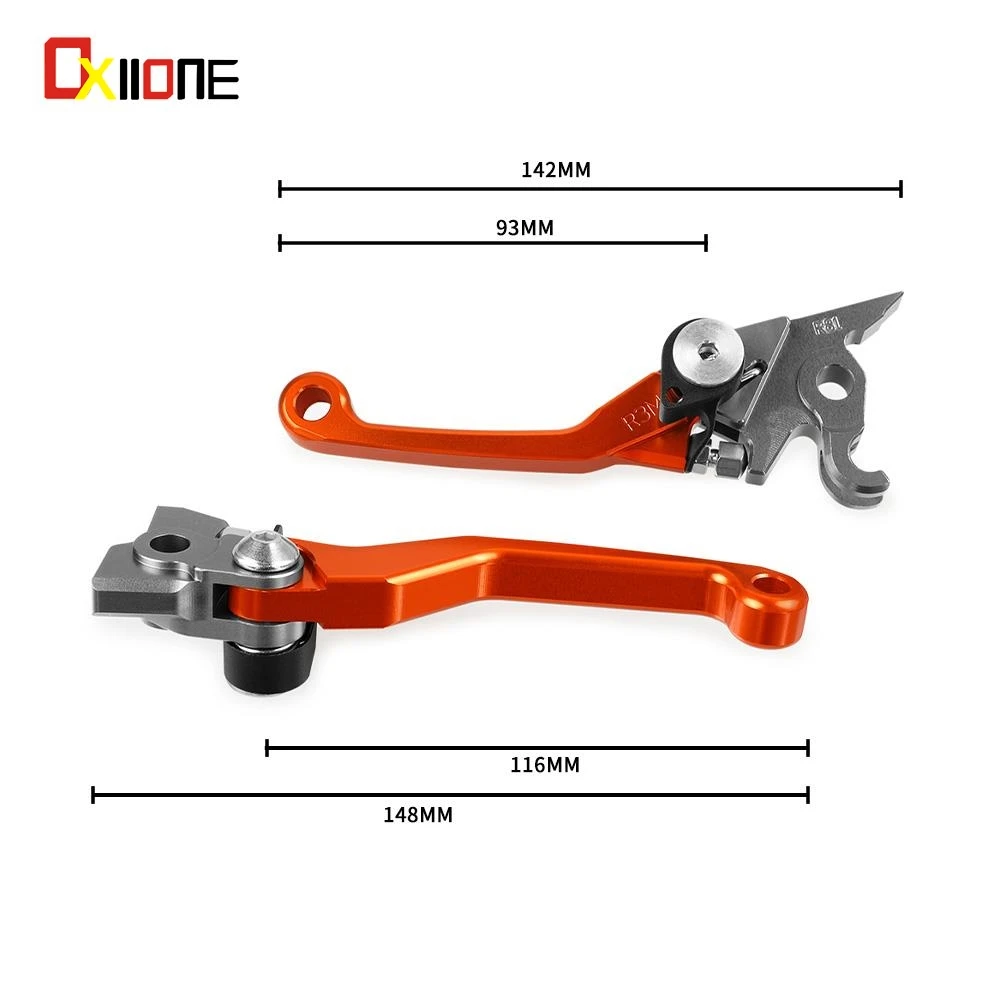 FOR K-T-M 450EXC 450 EXC 2007 2008 2009 2010 2011 2012 2013 Motocross Foldable Pivot Dirt Bike Brake Clutch Levers Handle Lever