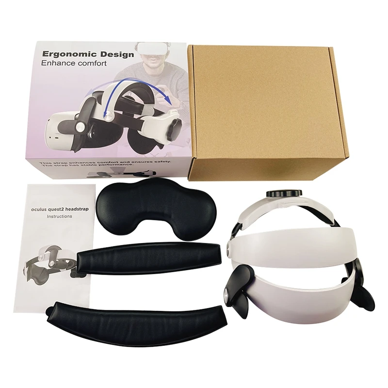 For Oculus Quest2 MQ2 Headwear Replaceable Adjustable Upgrade Charging Elite Quest3 VR Accessories