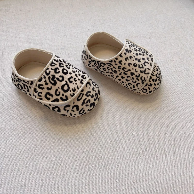 Fashion Baby Shoes 2026 Spring New Kids Casual Shoes Retro Versatile Girls' Flat Shoes Comfort Anti Slip Baby First Walkers