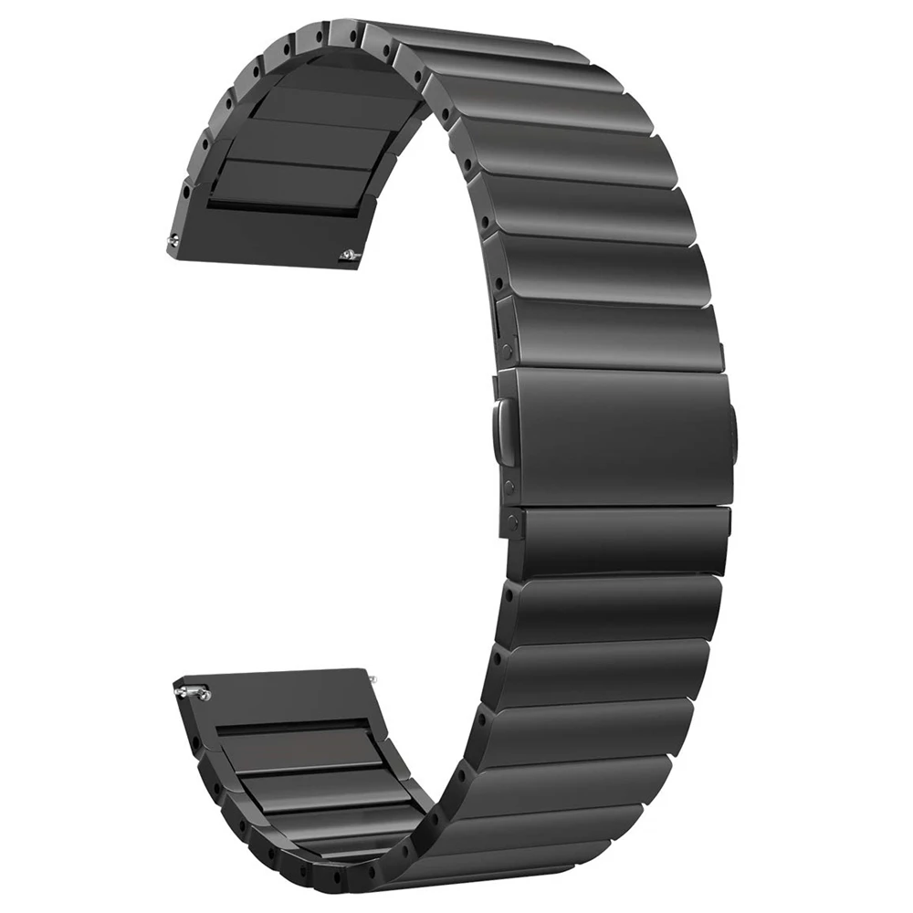

22mm Stainless Steel Wrist Band For Galaxy Watch 46mm/Gear S3 20mm Link Bracelet For Samsung Galaxy Active2 40mm 44mm Strap
