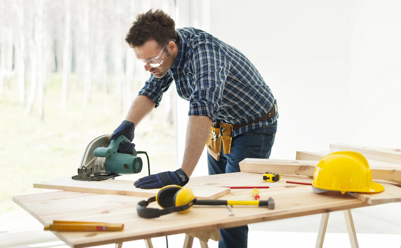 1 PAAR WERKHANDSCHOENEN Polyester handschoenen voor autoreparatie en dagelijks gebruik, het hele seizoen - Multifunctioneel voor monteurs en dagelijkse klusjes Unisex
