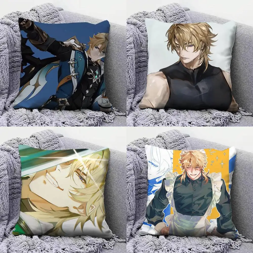 

Varka Game Genshin Impact Pillow Covers, Home Sofa Cushion Covers and Aecorative Custom