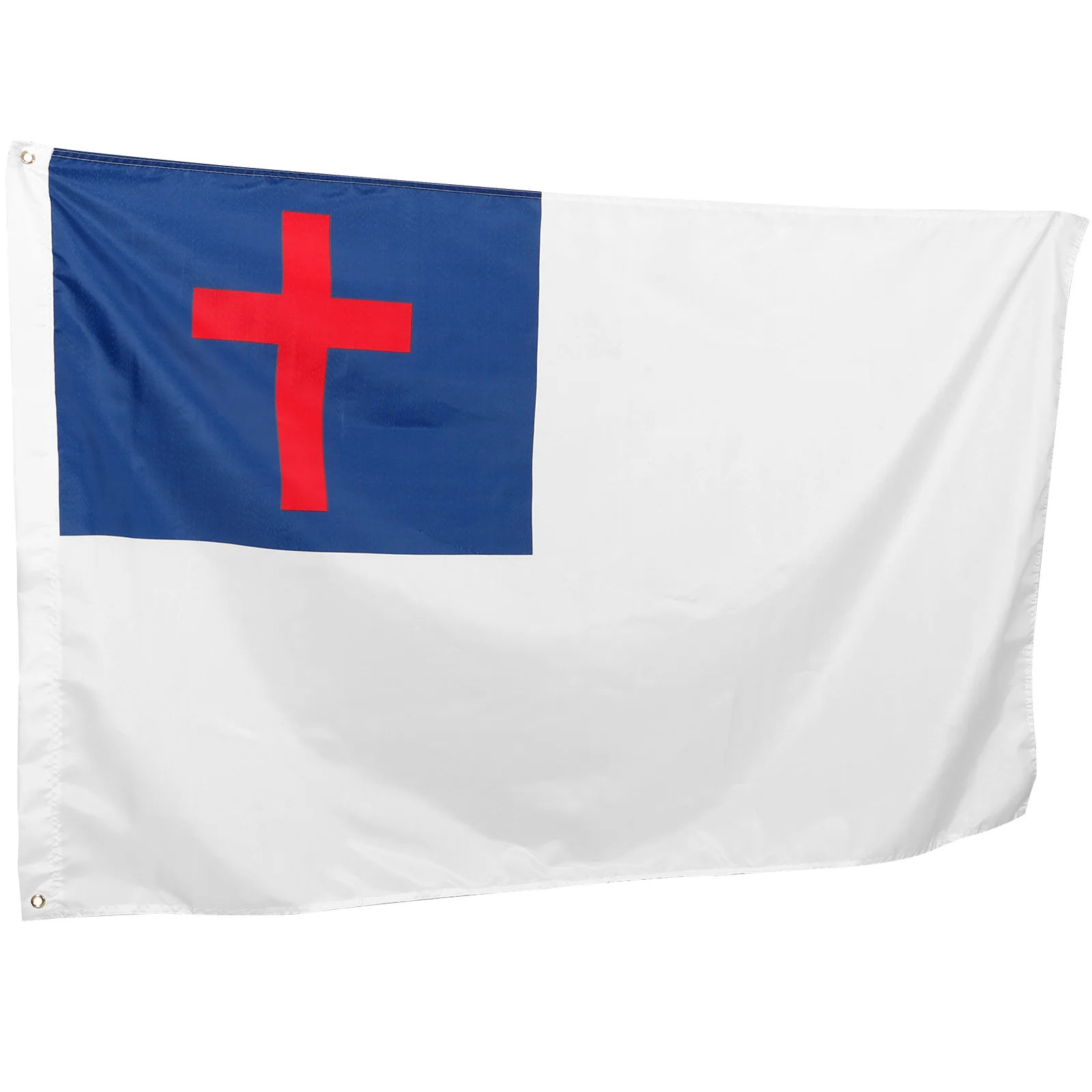 

Cross Flag Decorative Backdrop Adornment Polyester Outdoor Celebration Festival Ornament Flags