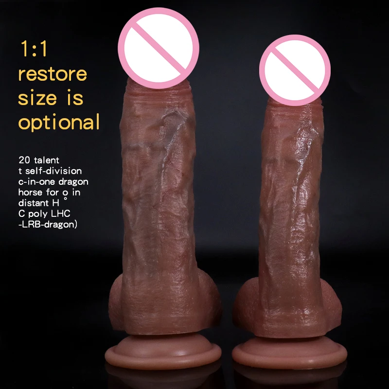 Realistic Dildo Soft Silicone Masturbator Consolador Huge Fake Penis Dick Juguete Suxual Masculino Sex Toys For Man Women 18+