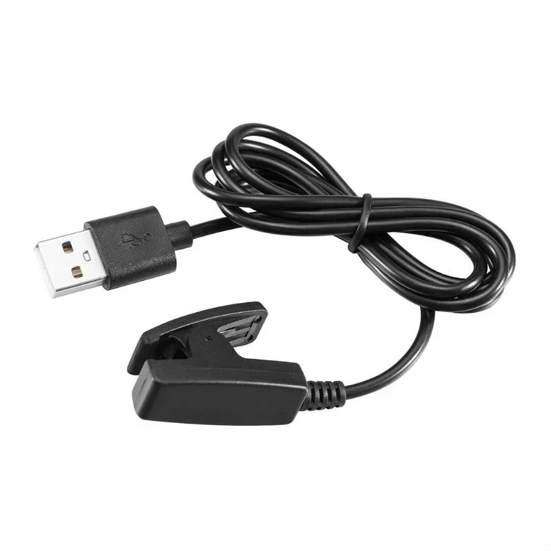 

1M USB Charger Clip Cradle Cable for Garmin Lily Forerunner 35 35J 30 735XT 630 235 645 Vivomove HR Approach S20 M26 21