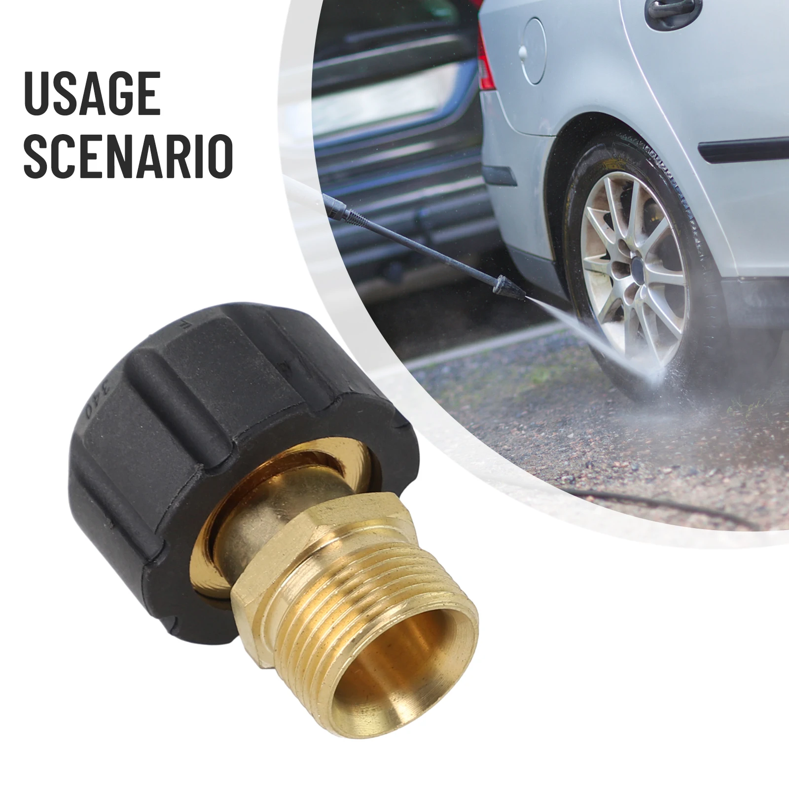 Adapter Outer 22 Inner 14/15mm To M22 Inner 14/15 High Pressure Cleaner Outer 22 Inner 14mm Transfer Rod 14/15