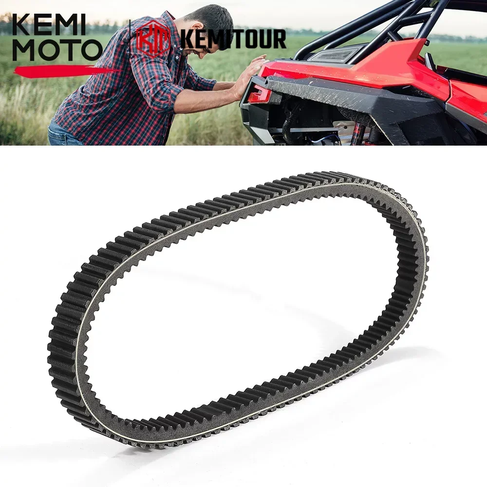 KEMIMOTO Drive Belt UTV Compatible with Polaris RZR PRO XP /4 Turbo R/4 Turbo S /4 2017-2024 #3211202 ORV Heavy Duty Engine Belt