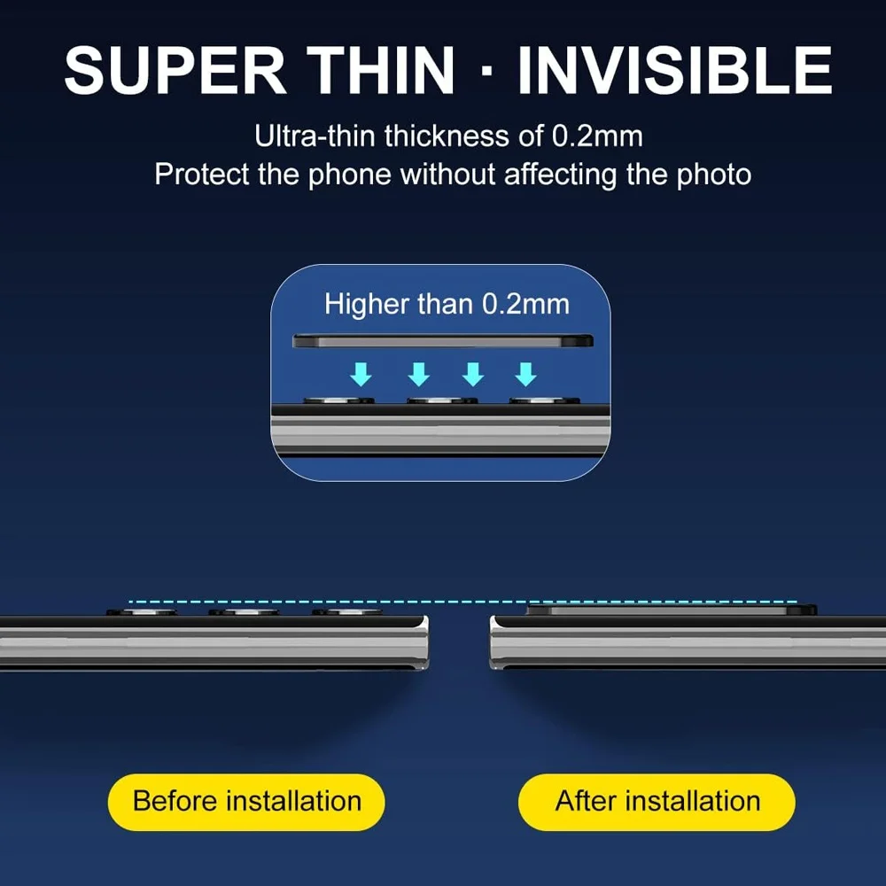 3PCS Camera Protector For Samsung Galaxy S26 S25 S24 S23 Ultra S22 S21 Plus Camera Ziai Film Samsung S25 S24 FE Cameras Glass view 5