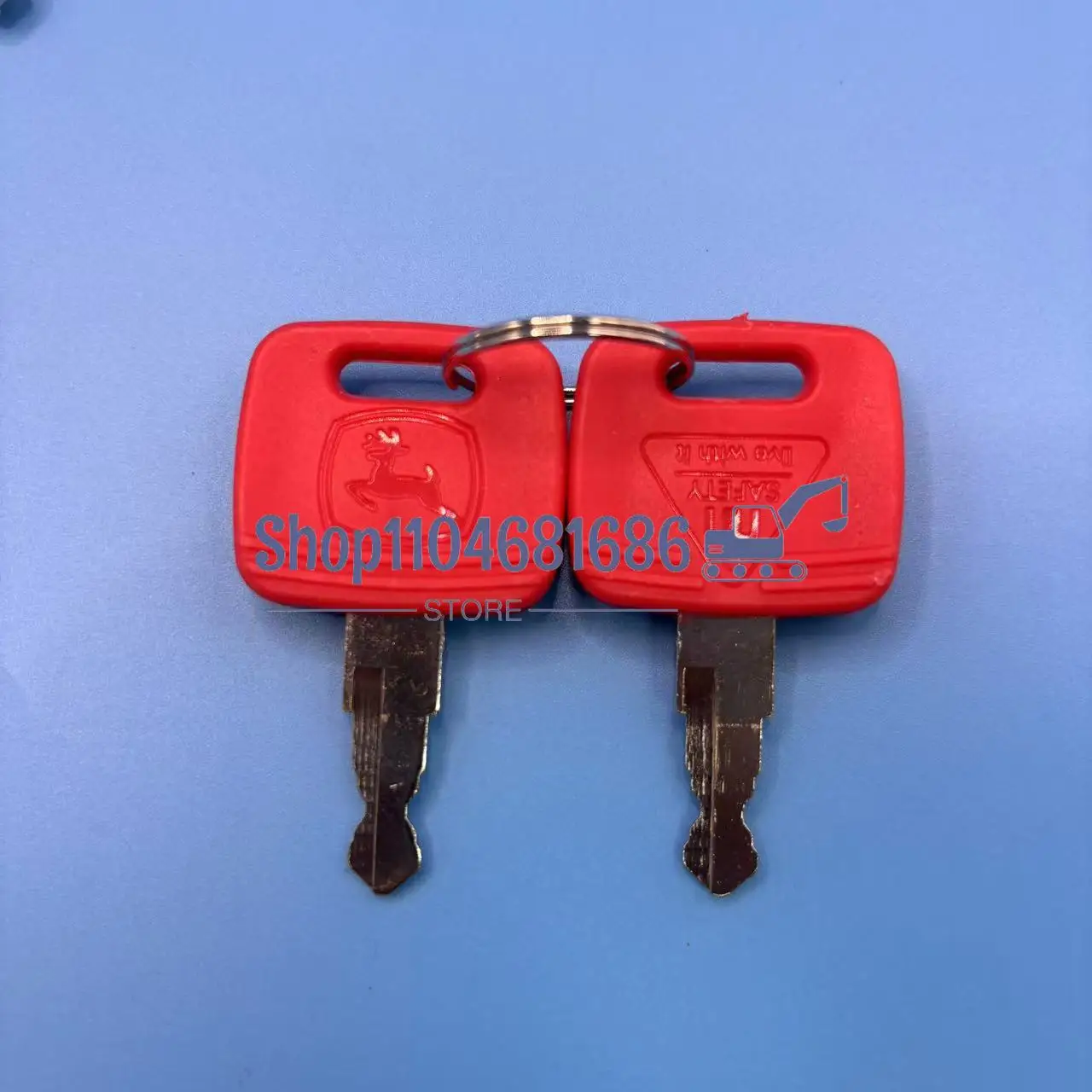 Johndeere トラクター点火キー OEM RE 用 1/2/10 個 183935   RE43492 RE71557 モデル 6010 6110 6210 6310 6410 6510 6610 6810 6910