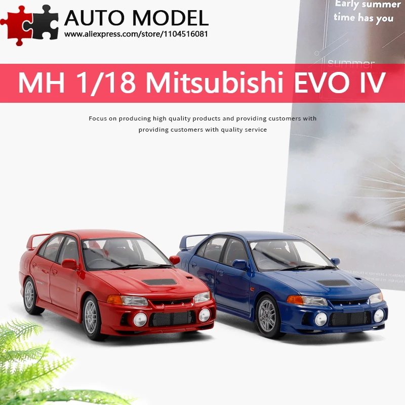 

Mitsubishi Lancer Evo 4 Mitsubishi Evo Iv Simulation Alloy Car Model Jdm Full Opening Doors Limited Edition Collectible Mh 1:18 Motorhelix Diecast Model Metal Model Scale Model Adult Boy Toy Gift