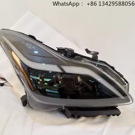 

Foe Infiniti G37 2008-2013 Cool White LED Headlights DRL Start Animation New for Q60 Coupe Convertible 2014-2015 Car Front Lamps