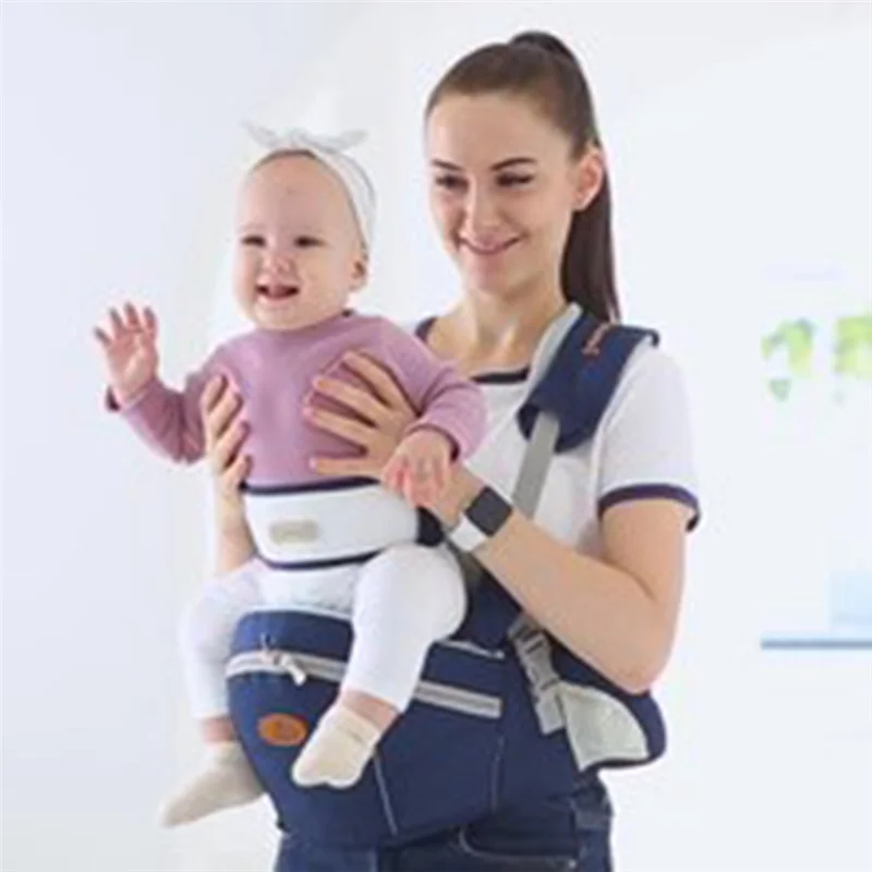 مريح الطفل الناقل المحمولة الرضع طفل الخصر البراز الرافعة الجبهة الوجه الكنغر نمط الورك مقعد حزام بطن تصميم التفاف