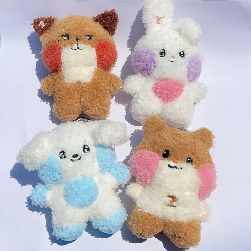 Kpop zb1 boneca de pelúcia zero base um kawaii dos desenhos animados animal plushie travesseiro natal aniversário crianças presentes coreano decoração do quarto