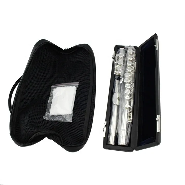 Высококачественная импортная японская никель-серебряная флейта Hooqu с закрытыми отверстиями