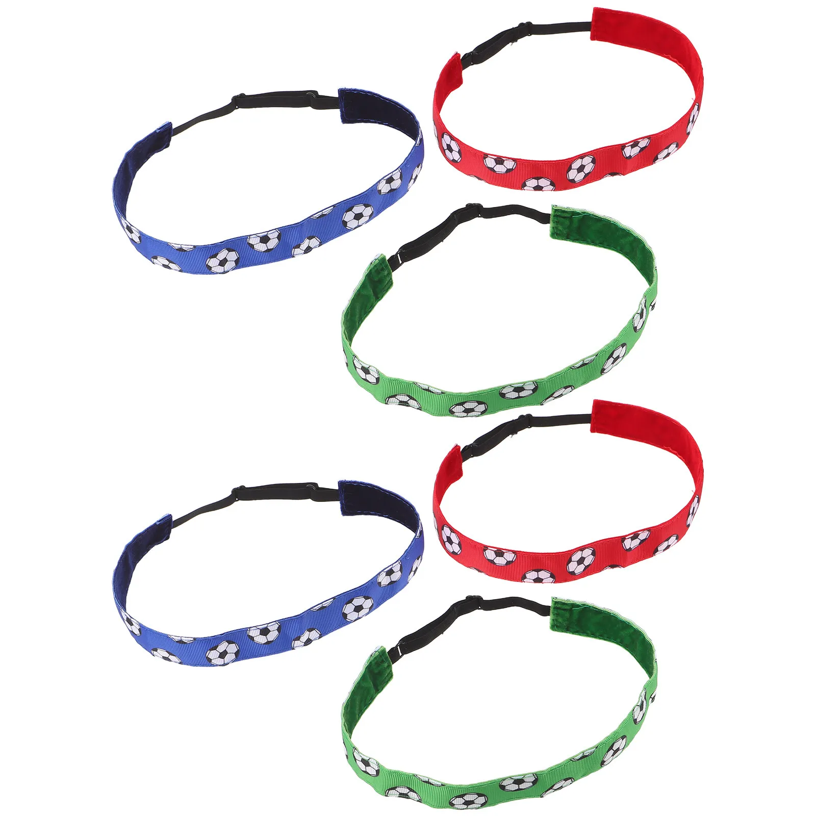 

6Pcs Sport Headbands for Women and Men Vibrant Candy Colors Sweat-Absorbing High Elastic Running Yoga Football Gym Accessories