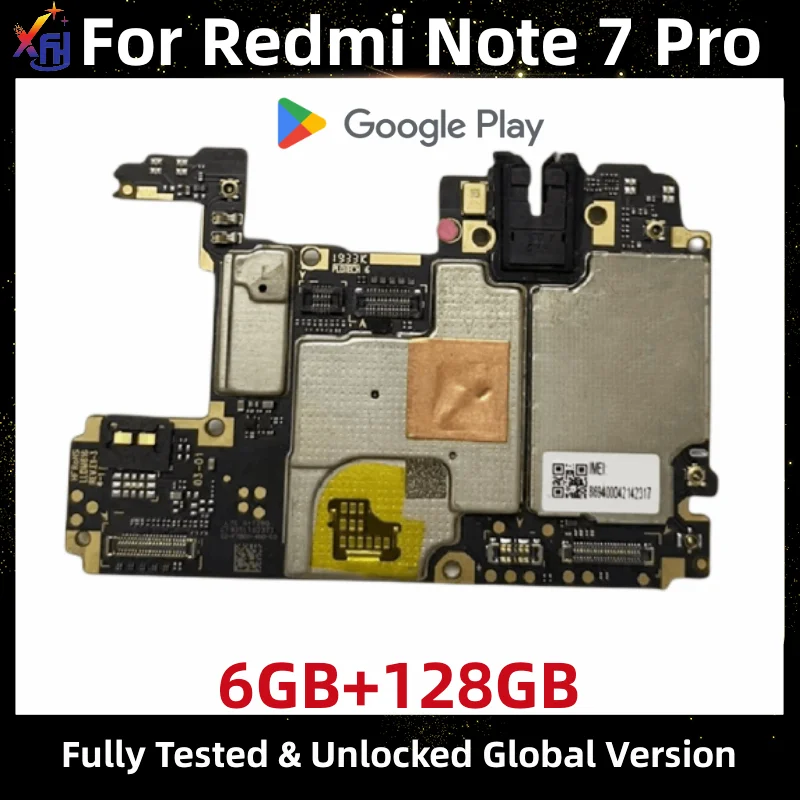 motherboard-for-redmi-note-7-pro-128gb-rom-original-logic-board-global-version-unlocked-main-circuits-board