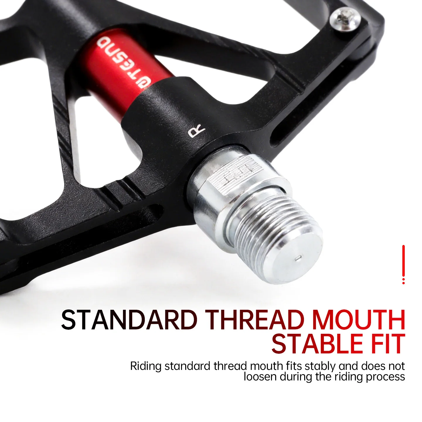 TESNO Ultralight Bicycle Pedals 3 Bearing MTB CNC Aluminum Alloy Anti-Slip Pedals for BMX Road Bike