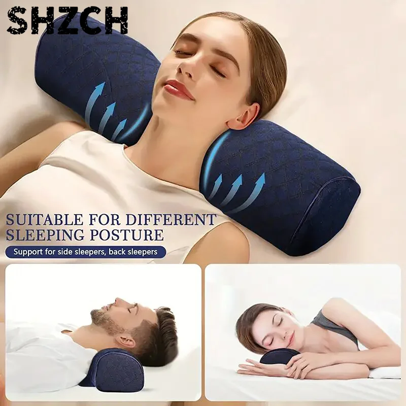 Relieve neck discomfort cervical pillow, head massager pillow