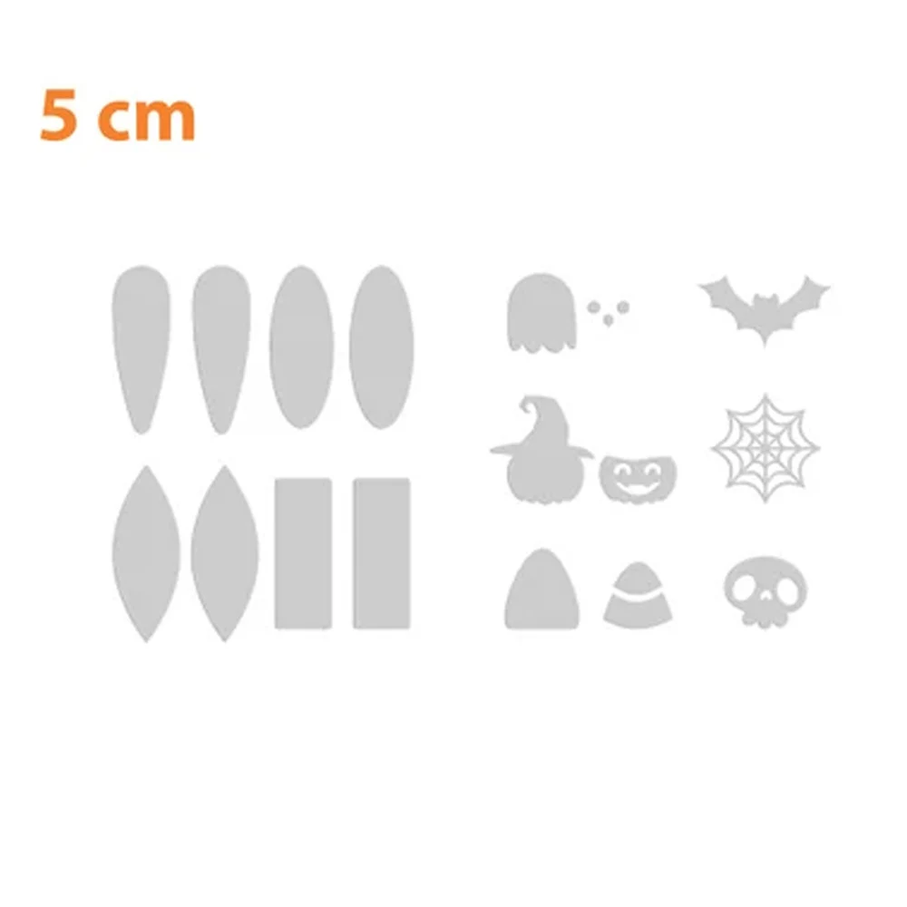 Halloween Bat Snap Clip Metal Cutting Dies Snapclip Hair Clip Template Scrapbook for Leather Craft DIY Handmade