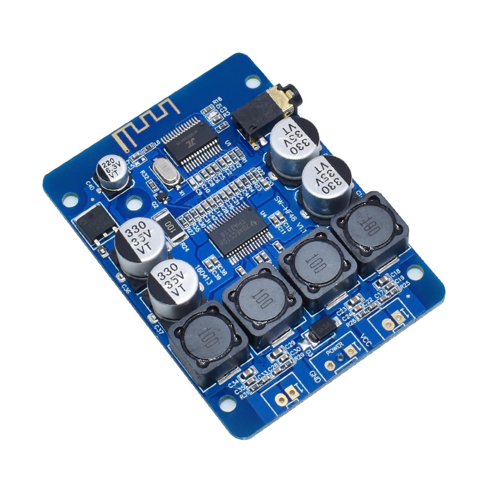 TPA3118 2x30W DC 8-26V Stereo audio Bluetooth Digital power Amplifier Board For diy Toys Model amplificador amplifiers