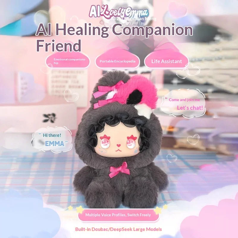 ตุ๊กตาอีม่า ไอ ทอยส์ ตุ๊กตาผ้าพลัฌแบบโต้ตอบได้ ของเล่นสัตว์เลี้ยงนุ่มนิ่ม พร้อมฟังก์ชั่นสนทนาด้วยเสียง สำหรับเด็กผู้หญิง ของเล่นน่ารักสะสมได้ ตุ๊กตาอีม่า ไอ ทอยส์ น่ารัก