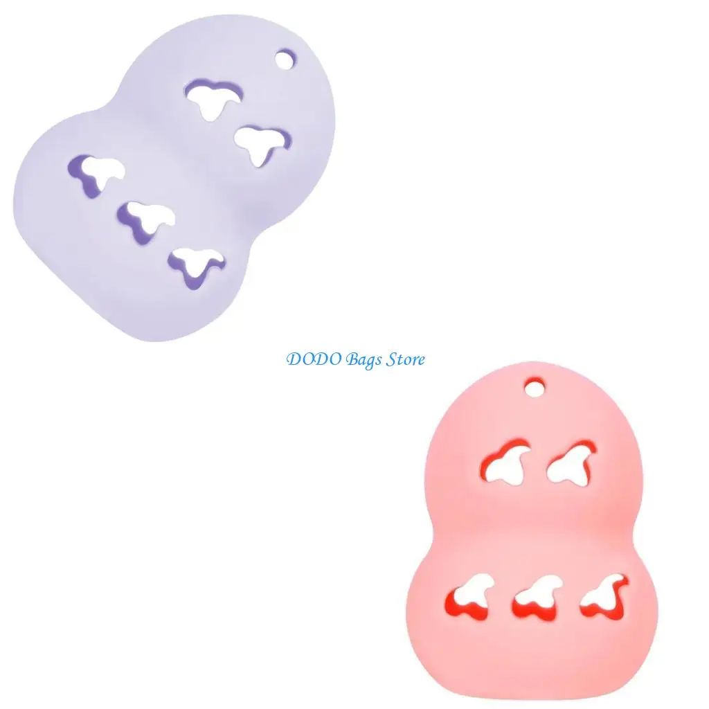 Estuche Viaje para esponja maquillaje, soporte para esponja maquillaje silicona, soporte para licuadoras, Estuche