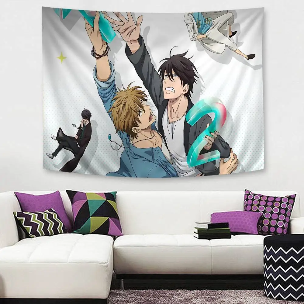 Dakaretai Otoko Odosarete Imasu Anime Chart Tapestry Art Science Fiction Room Home Decor Cheap Hippie Wall Hanging