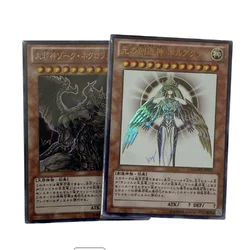 Yu-Gi-Oh Cards Colecionáveis Ultra Raros para Crianças, Necrófados Vívidos, O Deus Criador da Luz, UR Creat Etl, Presente Horeen