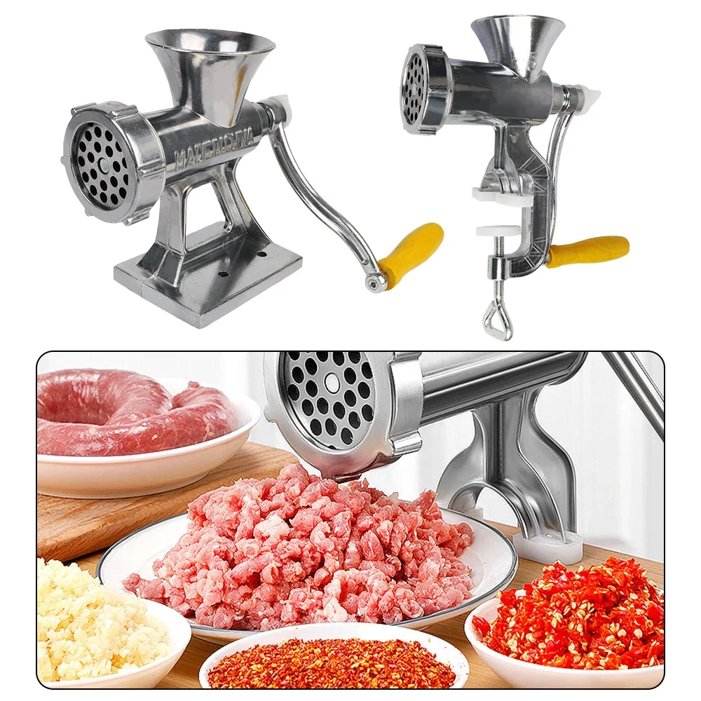 Sausage Stuffer Household Grinder Food Processor Multifunction Kitchen Tool Handheld Vegetable Chopper Manual Meat Grinder