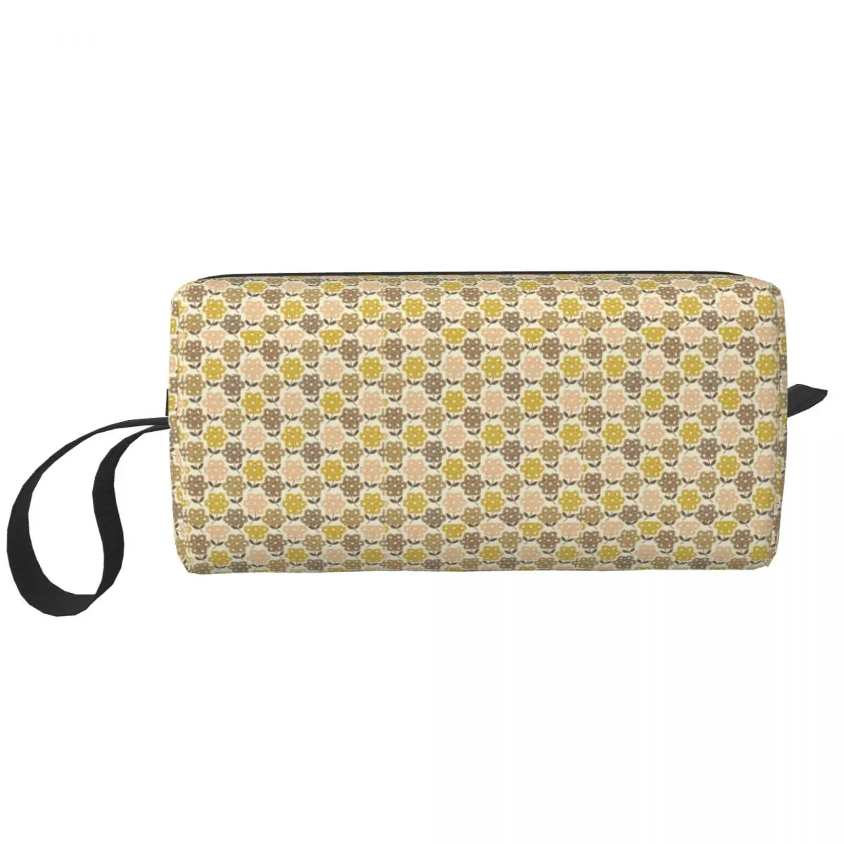 

Custom Orla Kiely Floral Toiletry Bag Women Scandinavian Flowers Makeup Cosmetic Organizer Ladies Beauty Storage Dopp Kit Case