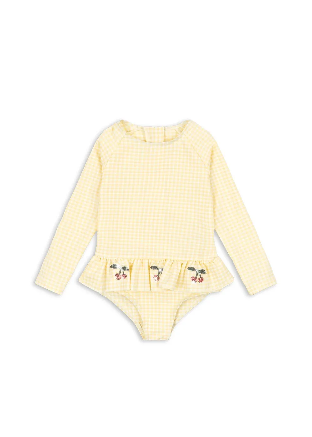 2026 Zomer KS Baby Meisjes Kersen Aardbei Pailletten Badmode Bikini Sets Kinderen Strandkleding Meisjes Kant Prinses Badpak Een Stuk