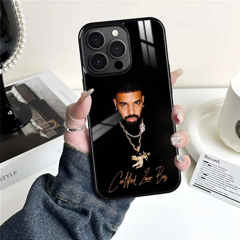 

Rapper D-Drake Phone Case For iPhone 16 15 14 13 12 11 Pro Max Plus Mini Magnetic Magsafe Wireless Charging Cover