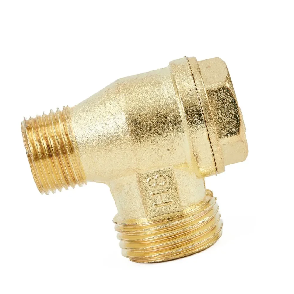Compressor Valve Air Compressor Valve 20*16*10mm Zinc Alloy Air Compressor Check Valve Male Thread Connector Valve