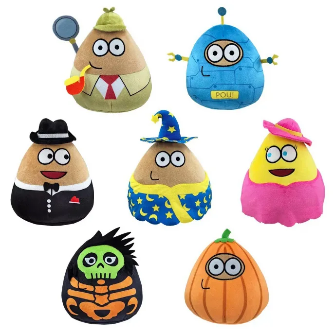 

Новый The Maw My Pet Alien Pou 22 см Kawaii аниме игра мультфильм плюшевые игрушки детские подарки на день рождения и Рождество