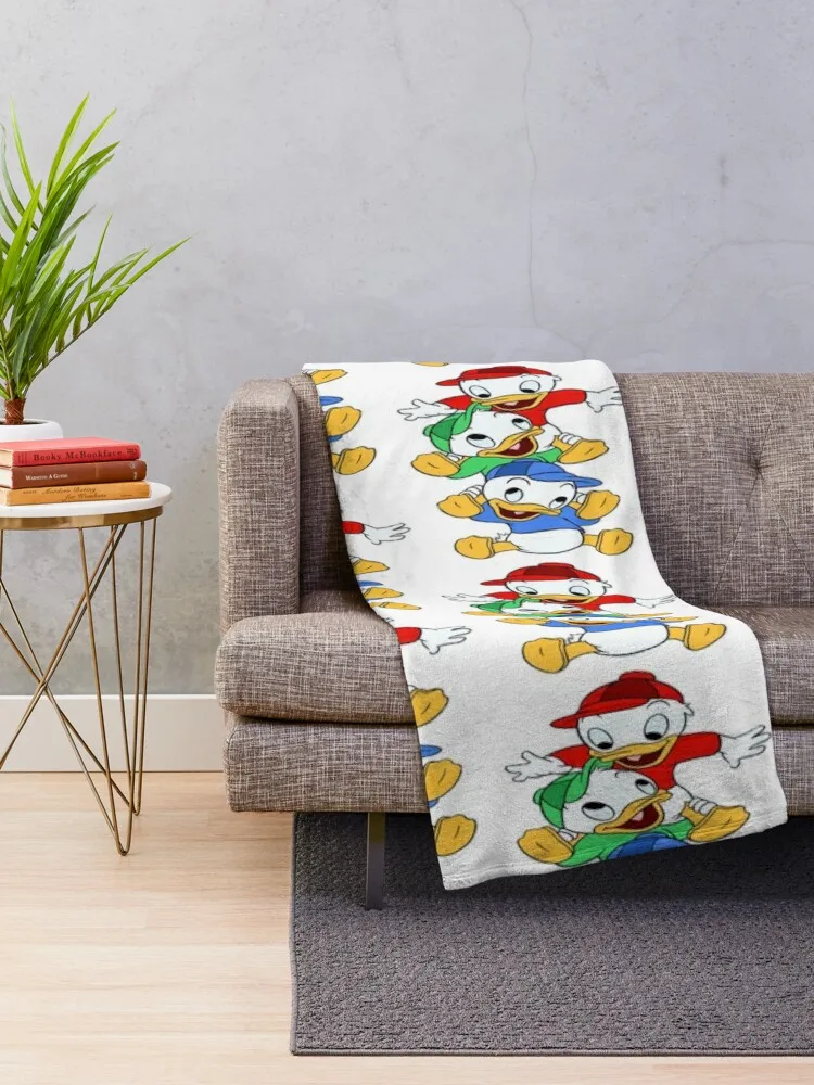 Huey Dewey and Louie Throw Blanket Thin Sofa Quilt Blankets