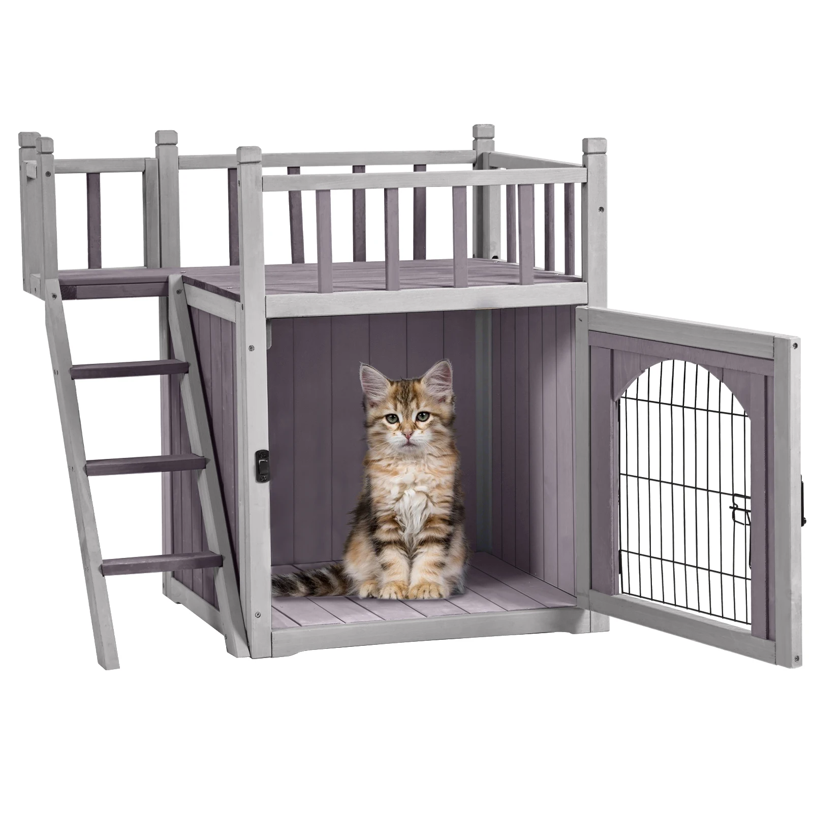 

Outdoor Dog/Cat House, Indoor Cat House (Litter Box and Bed Allowed)