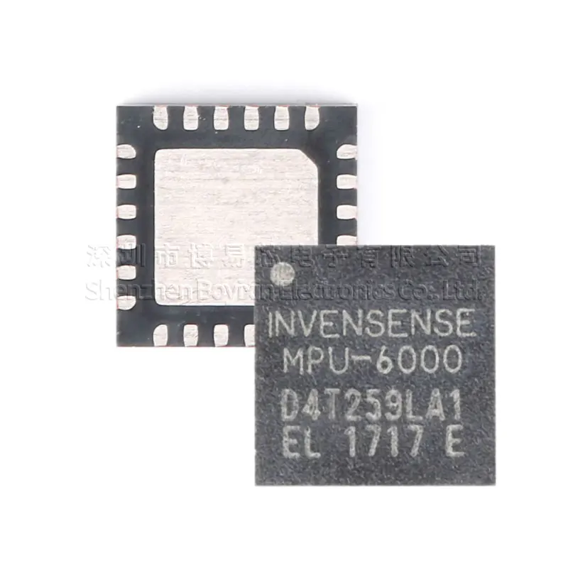 Original genuine MPU-3050 6000 6050 6050A 6050C 6052C 6515 6881 6500 9250 new attitude sensor IC chip QFN-24